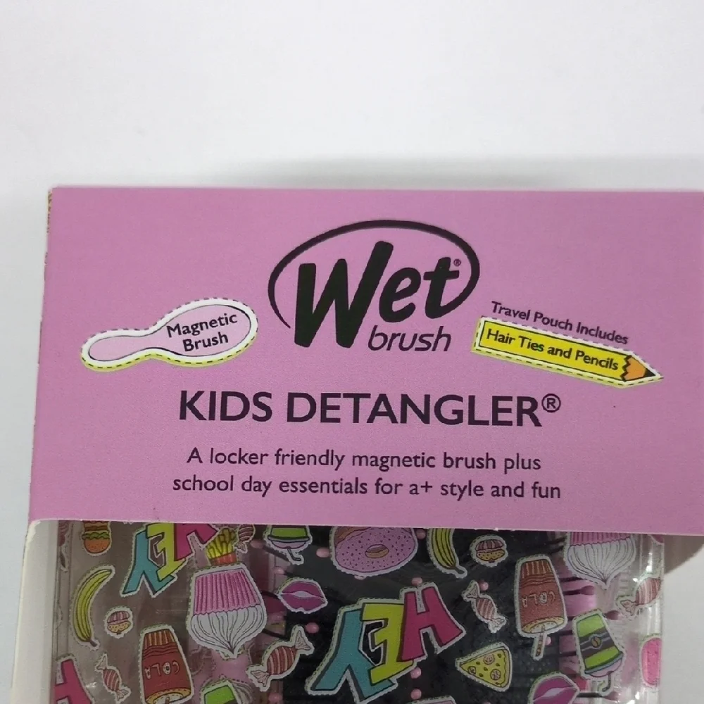 Wet Brush Kids Detangler - Pink and Gold